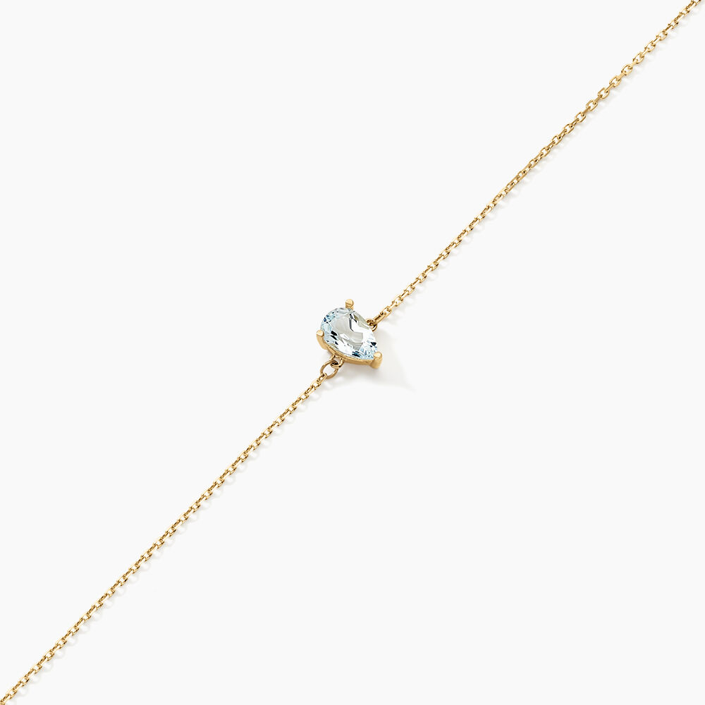 Bracelet Goutte Or Jaune Topaze - Bracelets cha&icirc;nes Femme | Marc Orian