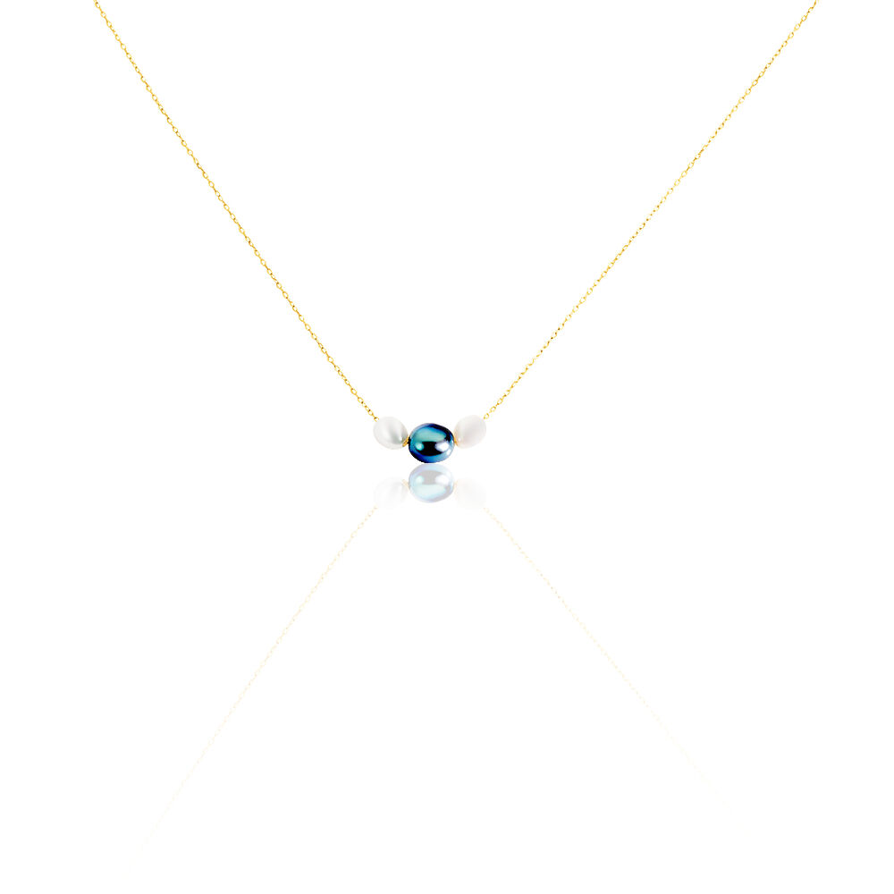 Collier Marie-zoe Or Jaune Perle De Culture - Colliers avec pierres Femme | Marc Orian