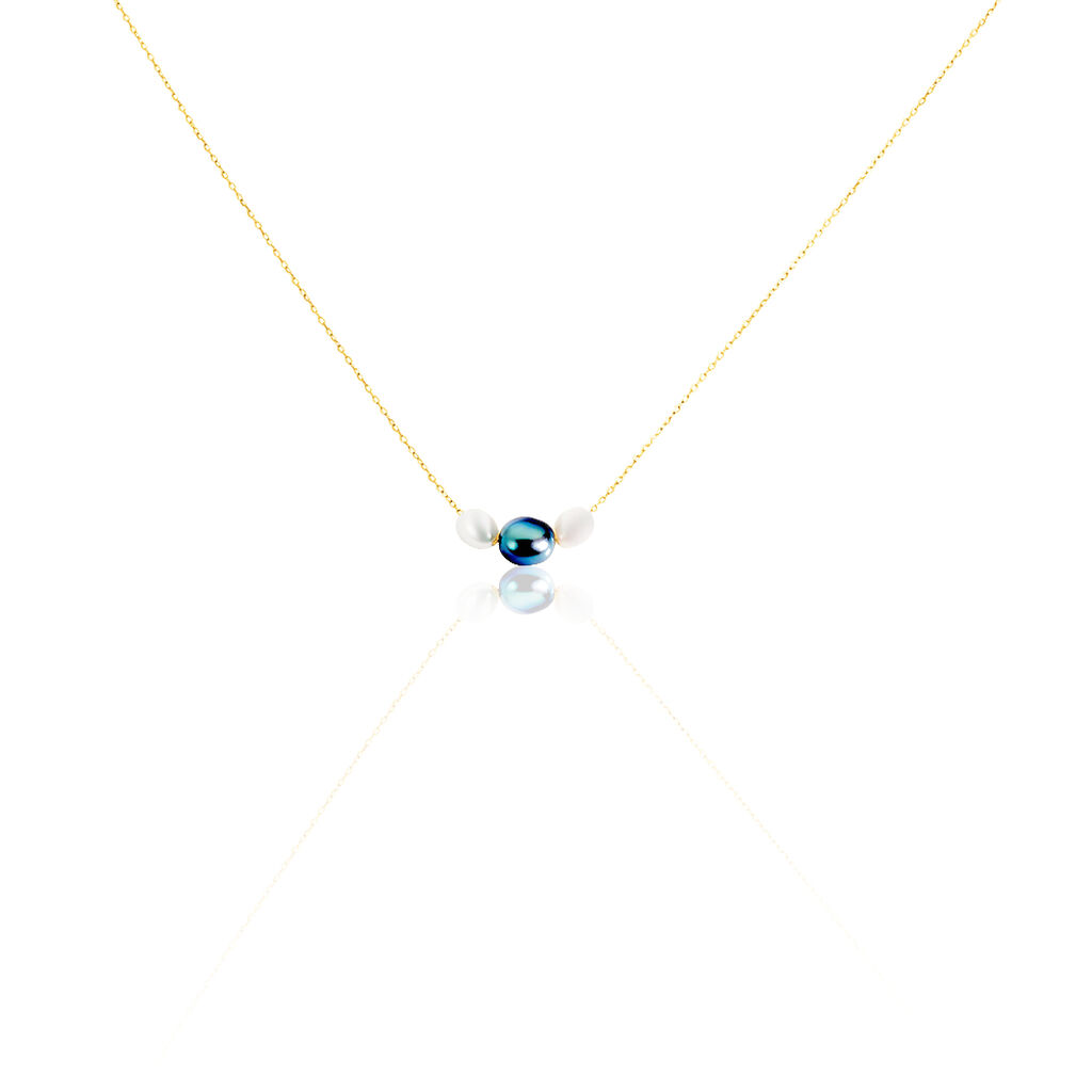 Collier Marie-zoe Or Jaune Perle De Culture - Colliers avec pierres Femme | Marc Orian
