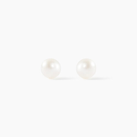 Boucles D'oreilles Suki Or Jaune Perle De Culture - Boucles d'oreilles mariage Femme | Marc Orian