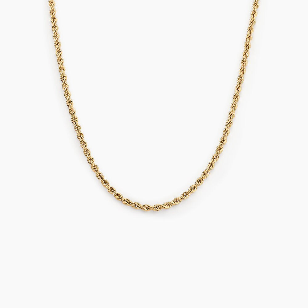 Collier Cordelia Maille Corde Or Jaune - Chaines Femme | Marc Orian