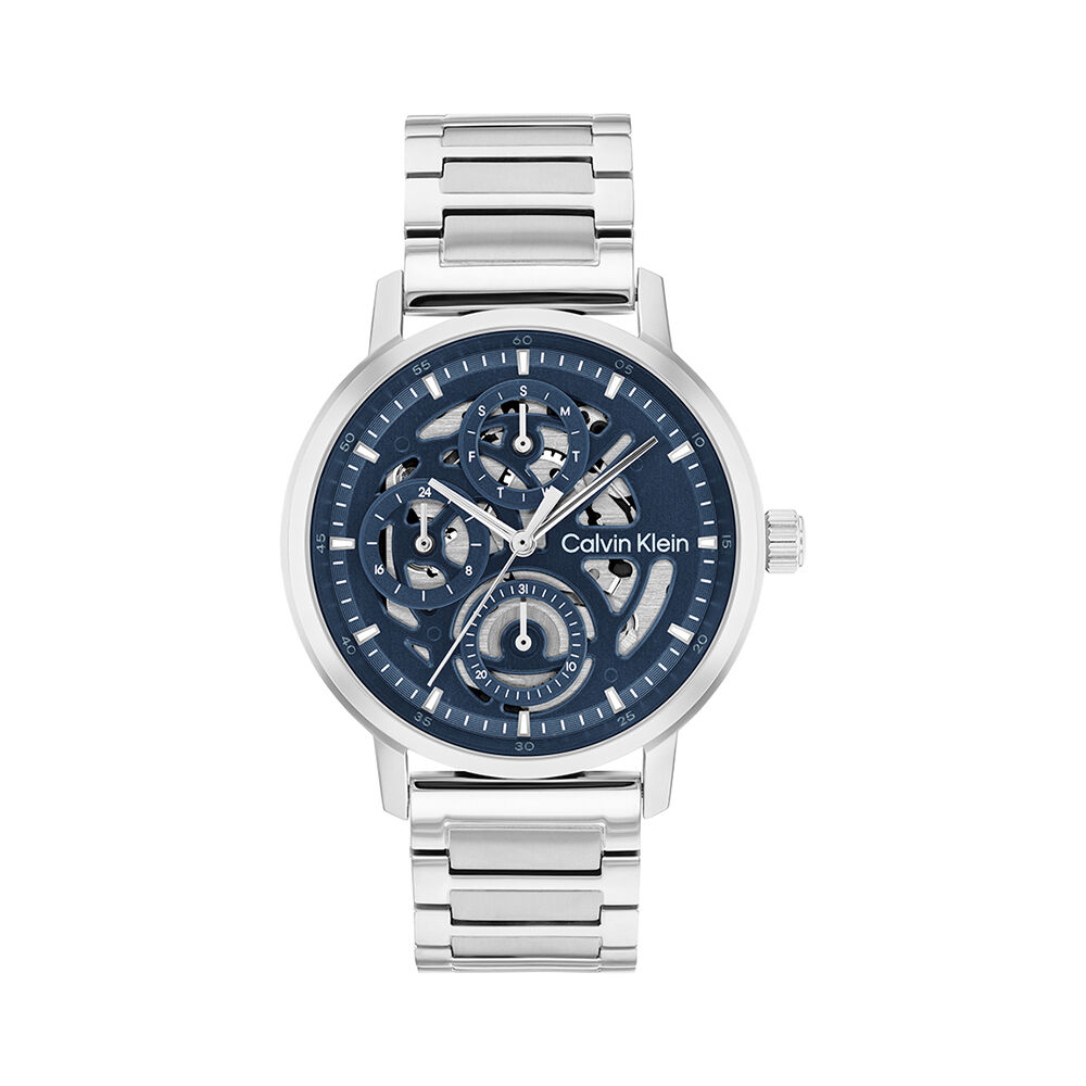 Montre Calvin Klein Gauge Multifonctions Bleu - Montres &eacute;tanches Homme | Marc Orian