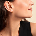 Cr&eacute;oles Louisie Plaqu&eacute; Or Jaune Oxyde De Zirconium - Cr&eacute;oles Femme | Marc Orian