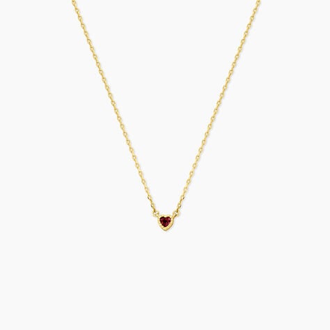 Collier Poem Argent Jaune Tourmaline - Colliers avec pierres Femme | Marc Orian