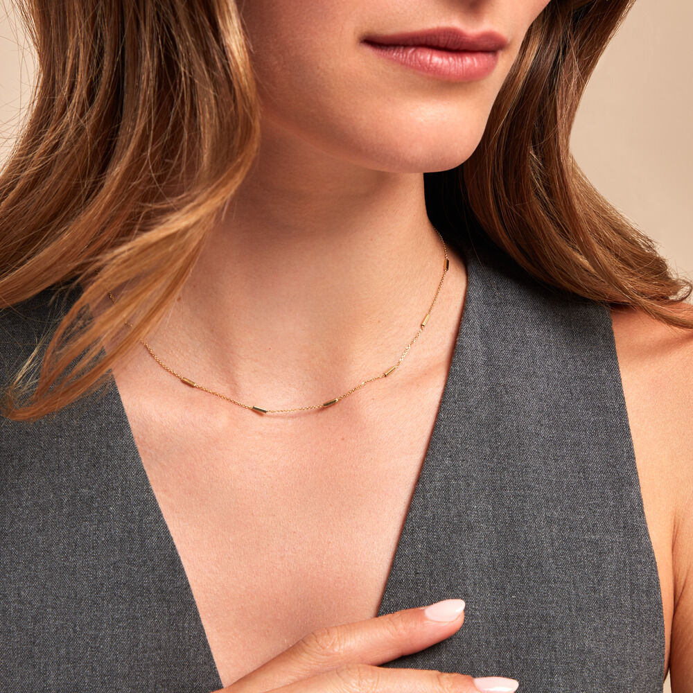 Collier Rain Or Jaune - Colliers ete Femme | Marc Orian