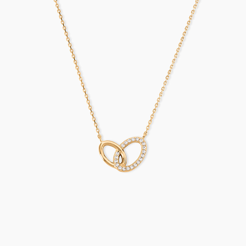 Collier Plaqu&eacute; Or Kimberlie Oxydes De Zirconium - Colliers avec pierres Femme | Marc Orian