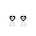 Boucles D'oreilles Pendantes Narjess Argent Blanc Oxyde De Zirconium - Pendantes Femme | Marc Orian