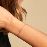 Bracelet Poem Argent Jaune Topaze Bleu Sky - Bracelets fantaisie Femme | Marc Orian