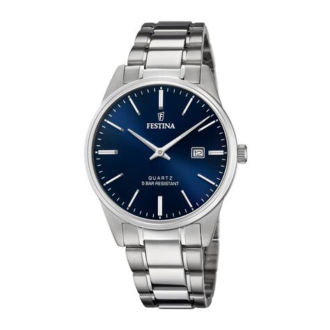 Montre Festina Classics Bleu - Montres &eacute;tanches Homme | Marc Orian