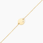 Bracelet Eleone Or Jaune Diamant - Bracelets Medailles Femme | Marc Orian