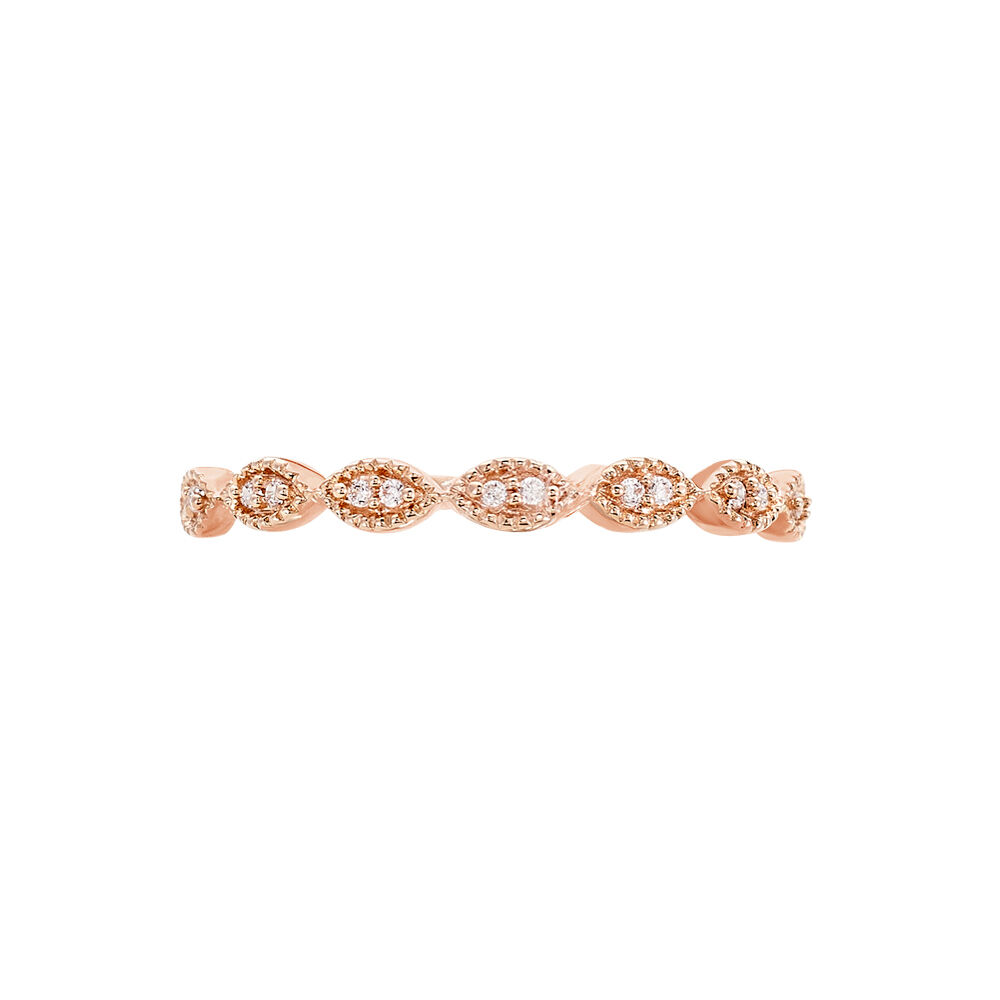 Bague Hestia Or Rose Oxyde De Zirconium - Bagues avec pierre Femme | Marc Orian