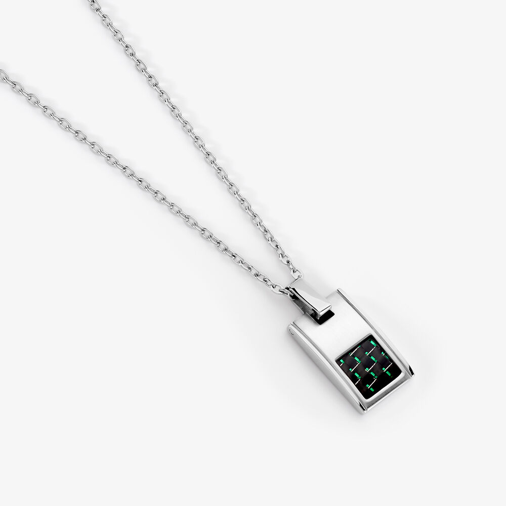 Collier Phebus Him Acier Argent&eacute; - Colliers fantaisie Homme | Marc Orian