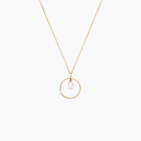 Collier Salvine Or Jaune Perle De Culture - Colliers avec pierres Femme | Marc Orian
