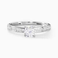 Bague Harem Or Blanc Oxyde