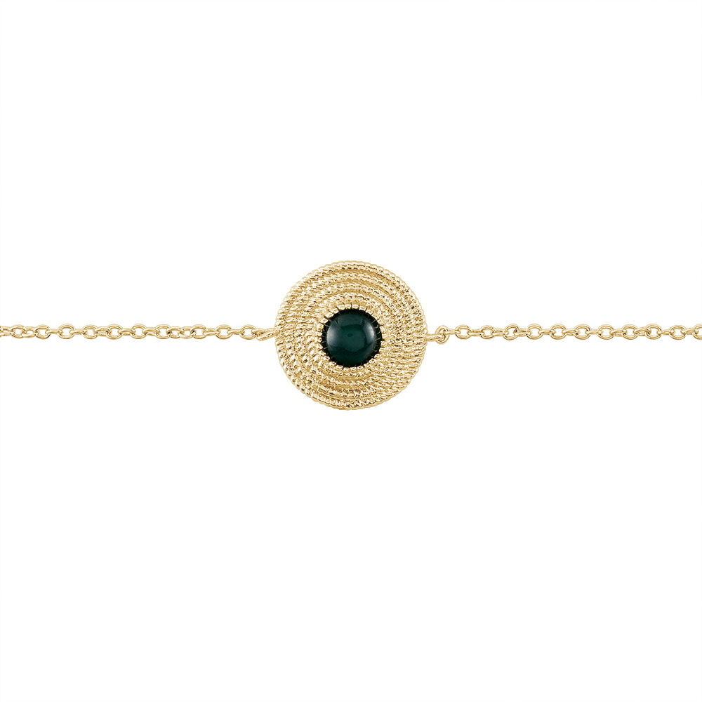 Bracelet Ilia Plaqué Or Jaune Verre - Bracelets chaînes Femme | Marc Orian