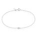 Bracelet Adhira Or Blanc Diamant - Bracelets chaînes Femme | Marc Orian
