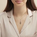 Collier Grethel Argent Blanc Turquoise - Colliers avec pierres Femme | Marc Orian