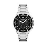 Montre Emporio Armani World Explorer Noir - Montres &eacute;tanches Homme | Marc Orian