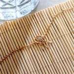 Bracelet Attrape Reves Plaque Or Jaune Pierre De Synthese - Bracelets fantaisie Femme | Marc Orian