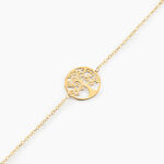 Bracelet Clemenca Or Jaune - Bracelets cha&icirc;nes Femme | Marc Orian