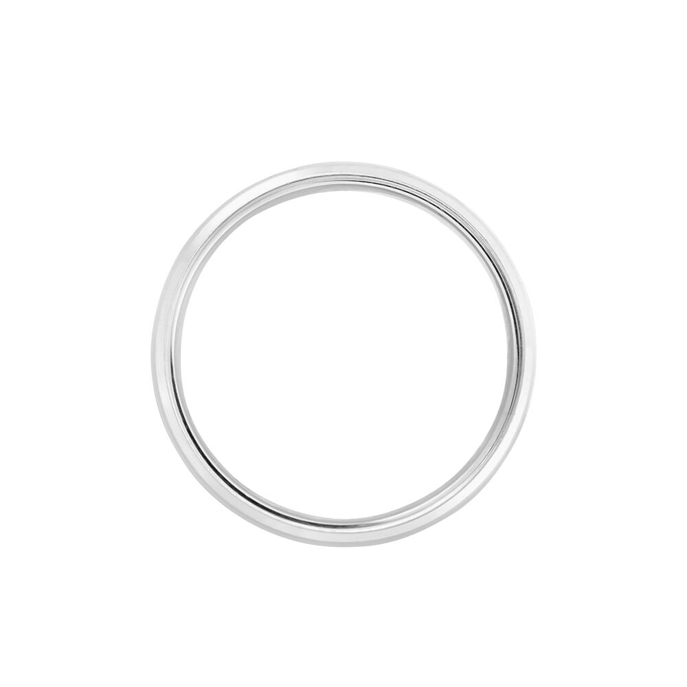 Alliance Romaine Or Blanc Diamant - Alliances personnalisées Famille | Marc Orian
