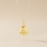 Medaille Or Jaune Vierge A L'enfant - Bijoux personnalis&eacute;s Famille | Marc Orian