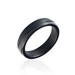 Bague Phebus Him Clyde Acier Noir - Bijoux fantaisie Homme | Marc Orian