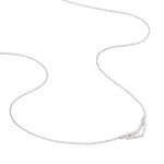 Collier Dayen Argent Blanc Oxyde De Zirconium - Colliers avec pierres Femme | Marc Orian