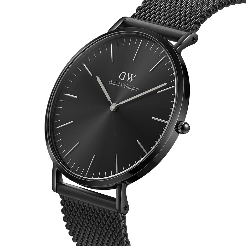 Montre Daniel Wellington Classic Noir - Montres étanches Homme | Marc Orian