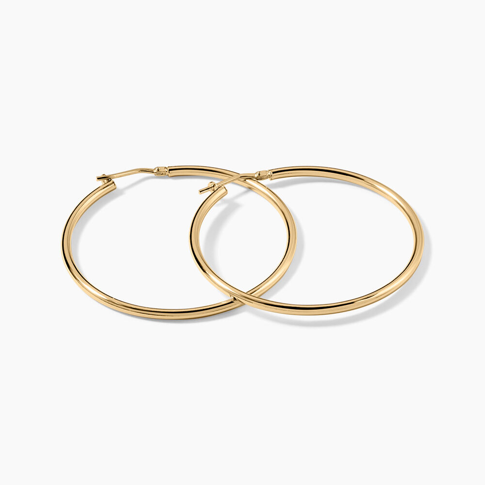 Cr&eacute;oles Verania Argent Dor&eacute; A L'Or 750/1000 - Cr&eacute;oles Femme | Marc Orian