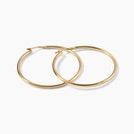 Cr&eacute;oles Verania Argent Dor&eacute; A L'Or 750/1000 - Cr&eacute;oles Femme | Marc Orian
