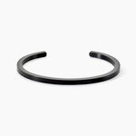 Jonc Jourdan Teno Acier Noir - Bracelets joncs Homme | Marc Orian