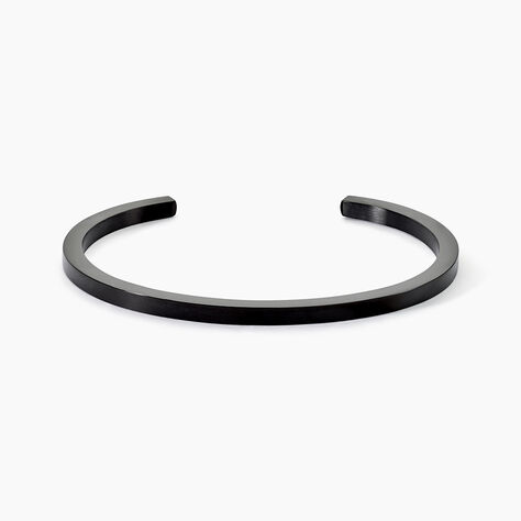 Jonc Jourdan Teno Acier Noir - Bracelets joncs Homme | Marc Orian