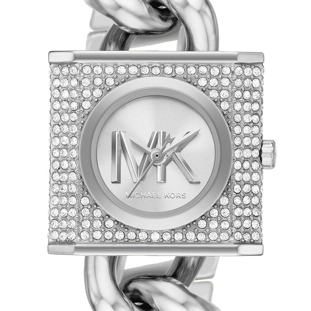 Montre Michael Kors Chain Lock Argenté - Montres étanches Femme | Marc Orian