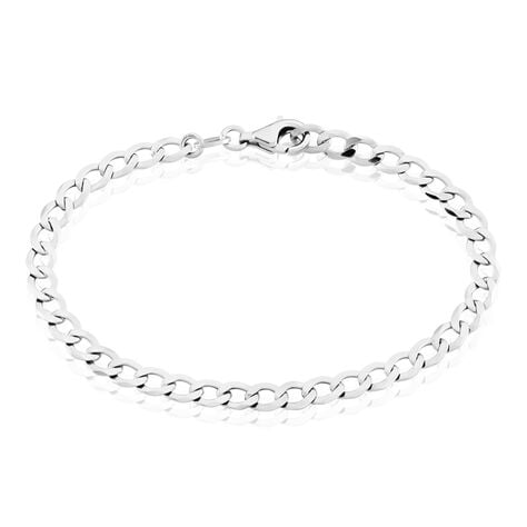 Bracelet Argent Blanc Casper - Bracelets mailles Femme | Marc Orian