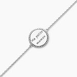 Bracelet Mayi Argent Blanc - Bracelets fantaisie Femme | Marc Orian