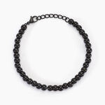 Bracelet Acier Noir Daryll - Bracelets cha&icirc;nes Homme | Marc Orian