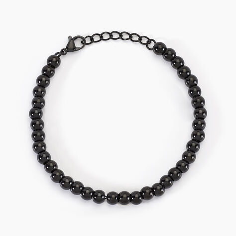 Bracelet Acier Noir Daryll - Bracelets cha&icirc;nes Homme | Marc Orian
