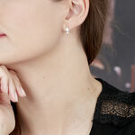 Boucles D'oreilles Puces Melia Or Jaune Diamant - Pendantes Femme | Marc Orian