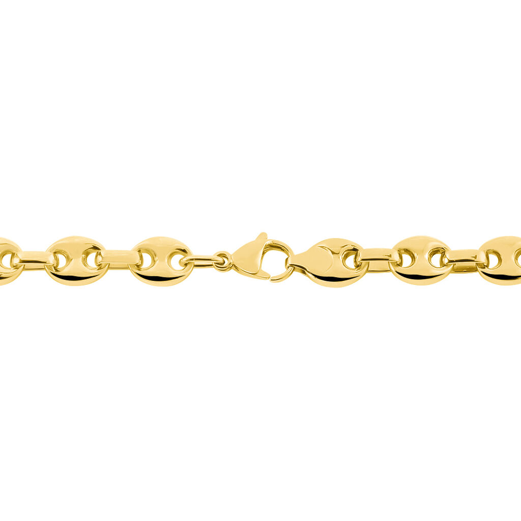 Collier Phebus Him Classique Acier Jaune - Colliers Homme | Marc Orian
