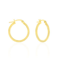 Créoles Ulrica Or Jaune - Boucles d'oreilles Créoles Femme | Marc Orian