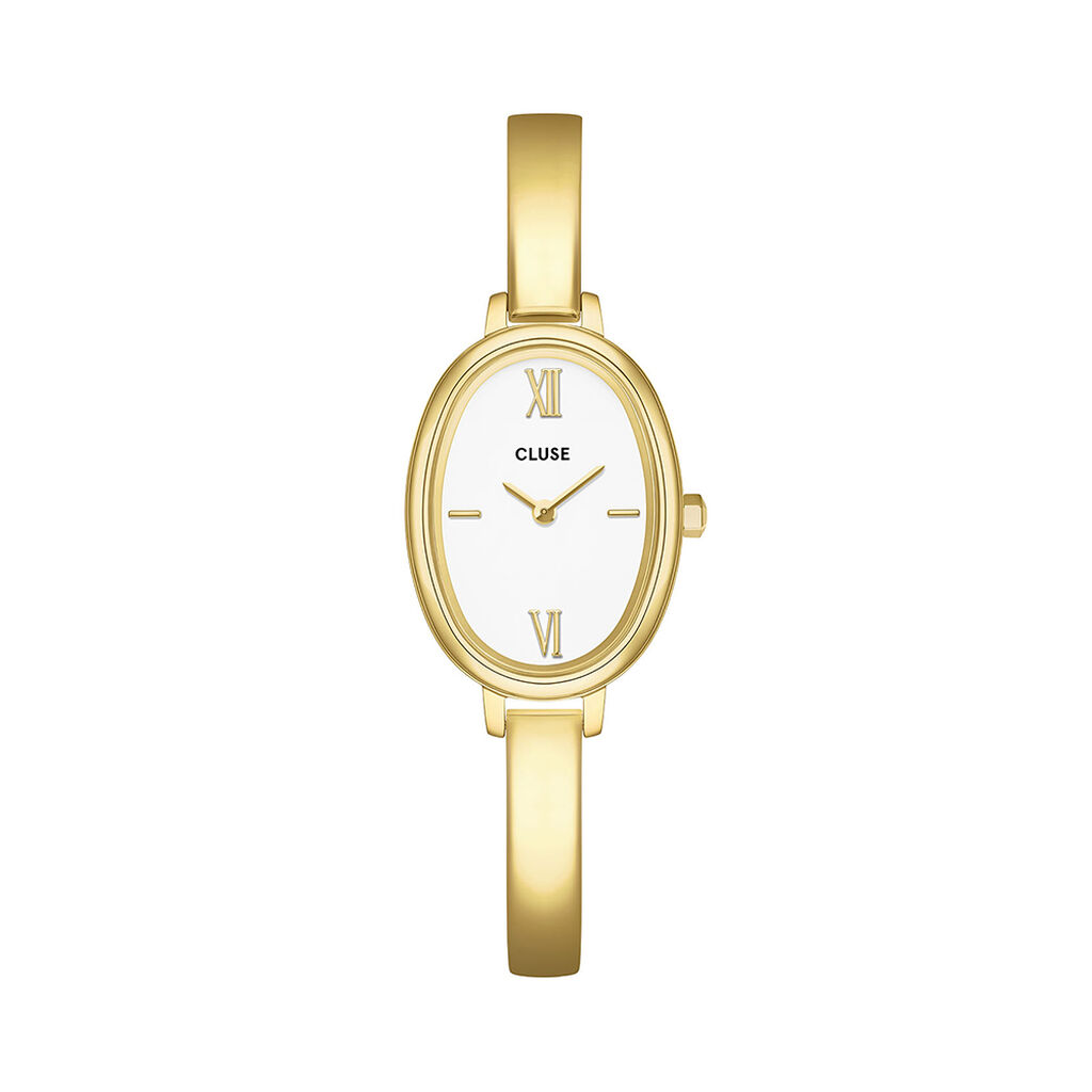 Montre Cluse L'Ovale Blanc - Montres &eacute;tanches Femme | Marc Orian