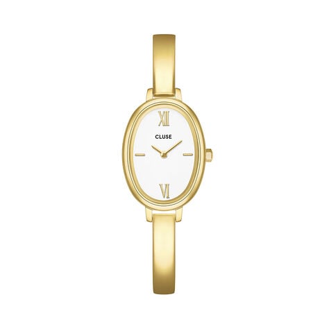Montre Cluse L'Ovale Blanc - Montres &eacute;tanches Femme | Marc Orian