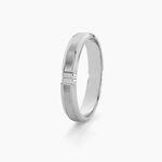 Alliance Hades Palladium Blanc - Alliances duo Unisex | Marc Orian