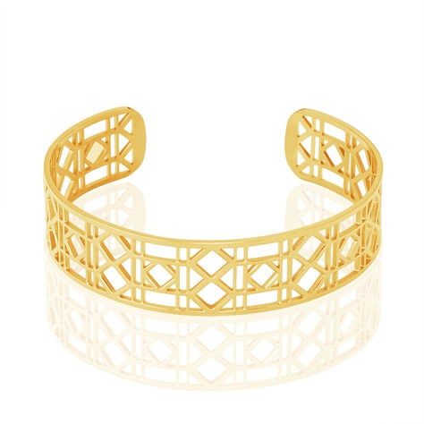 Bracelet Jonc Luyanna Acier Jaune - Bracelets joncs Femme | Marc Orian