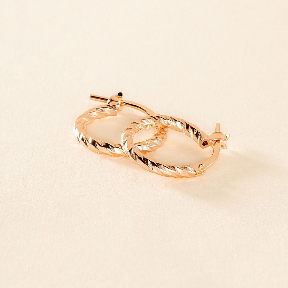 Créoles Djulia Argent Rose - Créoles Femme | Marc Orian