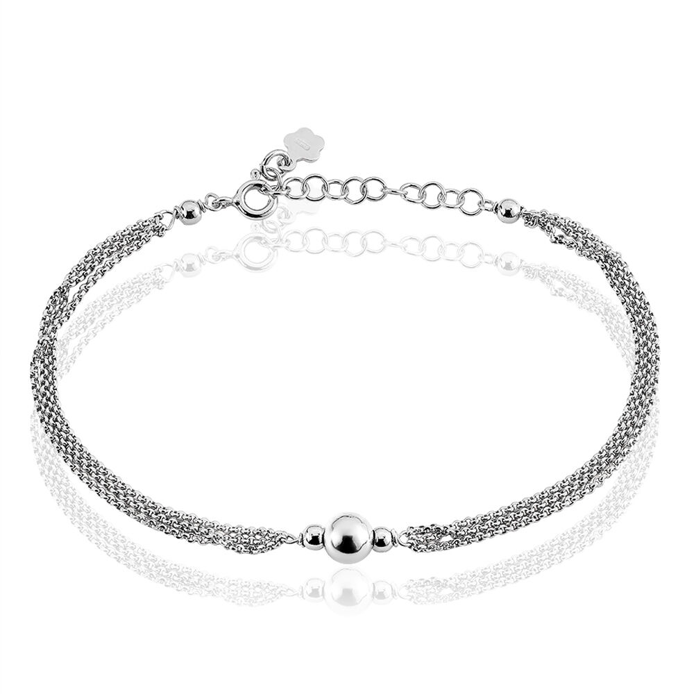 Bracelet Meili Argent Blanc - Bracelets chaînes Femme | Marc Orian