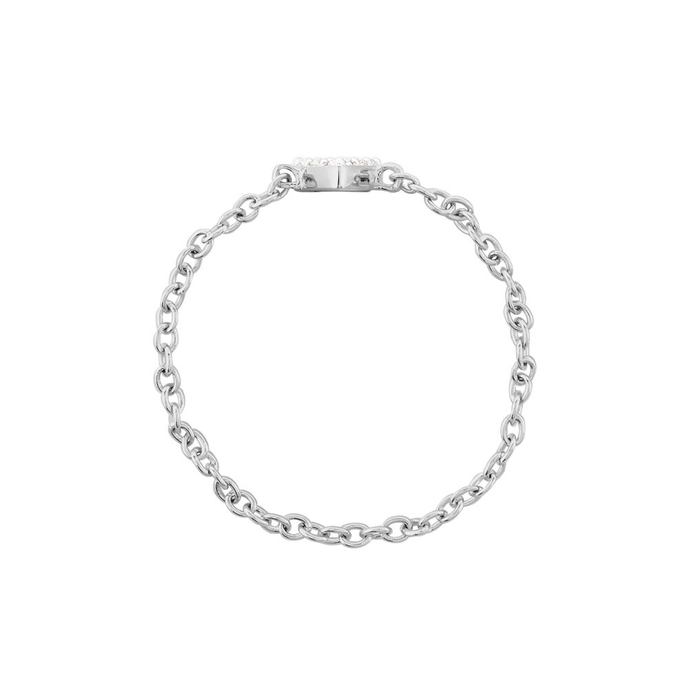 Bague Hetty Argent Blanc Oxyde De Zirconium - Bagues de promesse Femme | Marc Orian