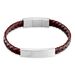 Bracelet Acier Blanc Oxanne - Bracelets cuir Homme | Marc Orian
