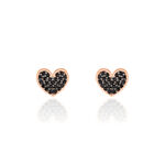 Boucles D'oreilles Pendantes Mallaurie Argent Rose Oxyde De Zirconium - Pendantes Femme | Marc Orian